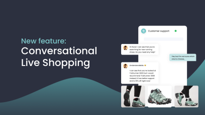New in Ebbot: Conversational Live Shopping