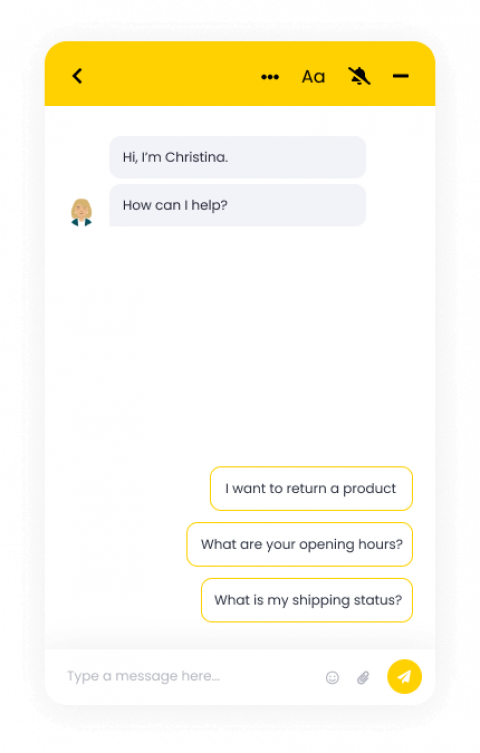 example conversation rusta chatbot